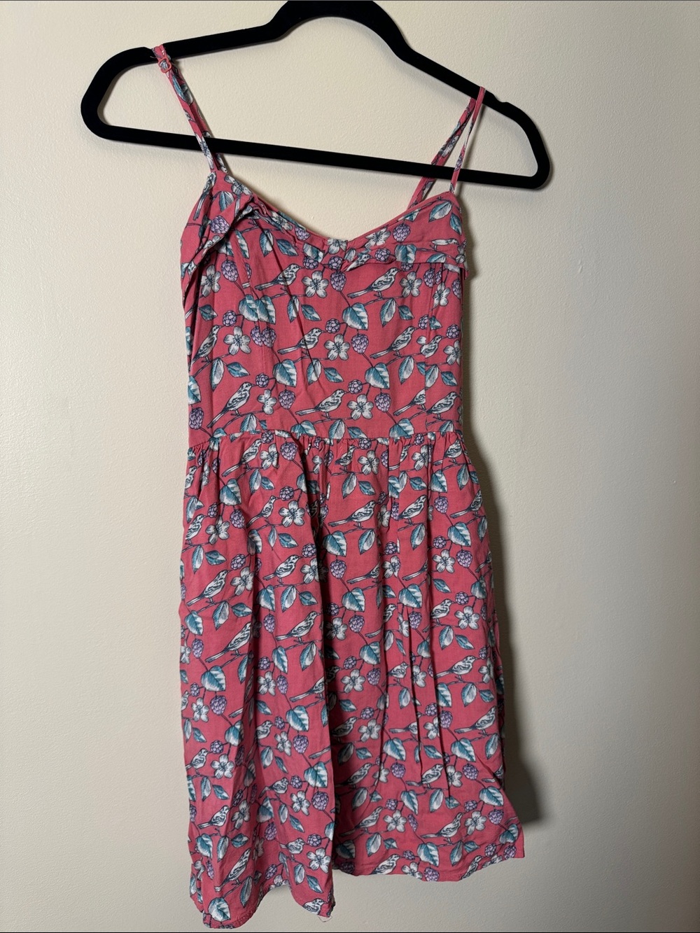LC Lauren Conrad Pink Floral Mini Dress